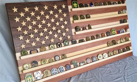 American Flag Coin Rack | Inventables