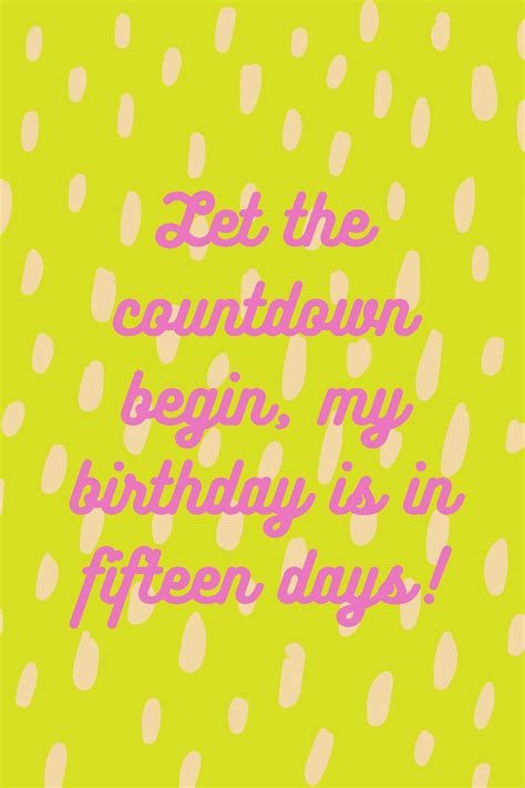 141+ Best Birthday Countdown Quotes & Sayings - Darling Quote