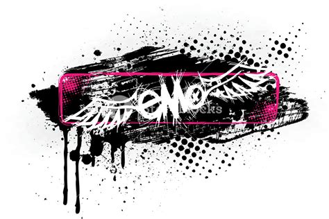 Emo Banner Royalty-Free Stock Image - Storyblocks