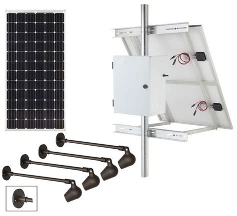 Commercial Dual Solar Sign Lighting Kit - Surface Mount