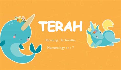 Terah Name Meaning