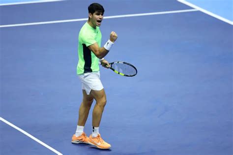 ATP Finals: Carlos Alcaraz downs Andrey Rublev, ends losing streak