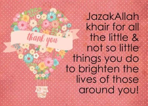 JazakAllah Khair For All That You Do Card