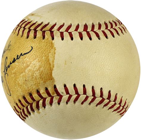 Jackie Jensen Autographed Vintage Spalding NL Baseball