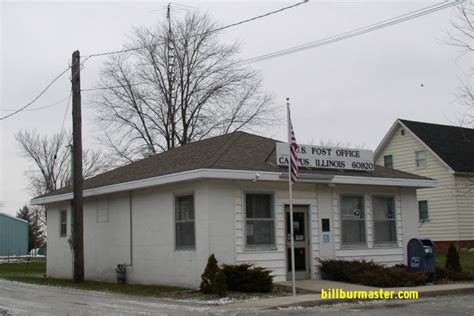 Looking north at the Campus Post Office. (December, 2007)