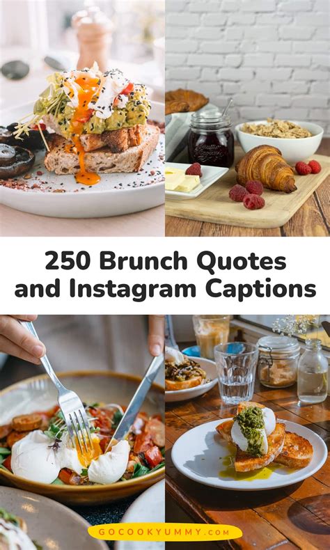 Best 250 Instagram Brunch Quotes and Captions - Go Cook Yummy