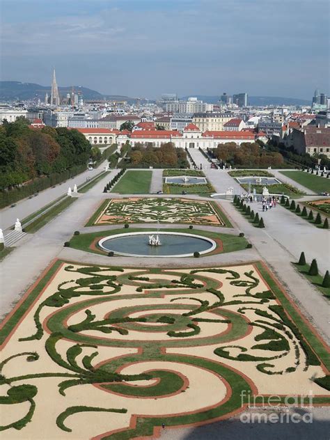 Schonbrunn Palace Gardens Photograph by Diana Rajala - Pixels