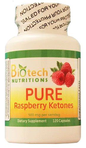 Pure Raspberry Ketones 120 Caps : BiotechNutritions.com