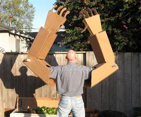 Giant Cardboard Robot Arms Kit | Robot arm, Cosplay and Search