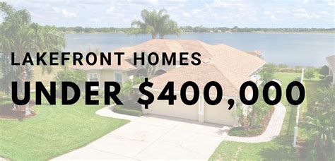 Lakefront Homes or Sale Under $400,000 - The Stones Real Estate Firm ...