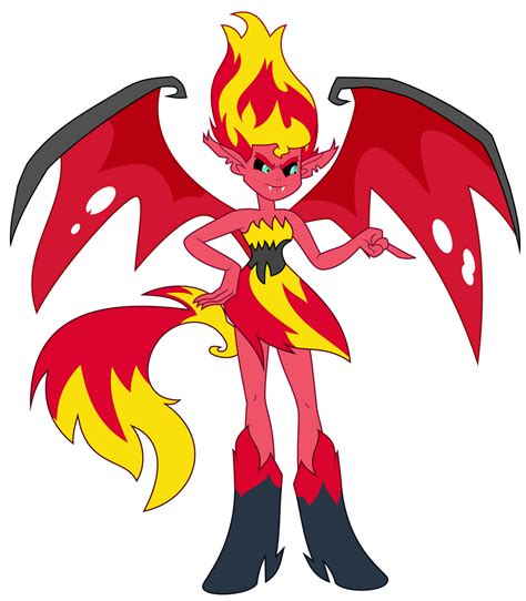 Sunset Shimmer Demon Vector by DeathlyBox on DeviantArt