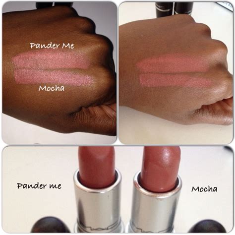 DUPE Alert!!! MAC's Pander me from the Matte Lip Collection is an exact dupe of Mocha Lipstick ...