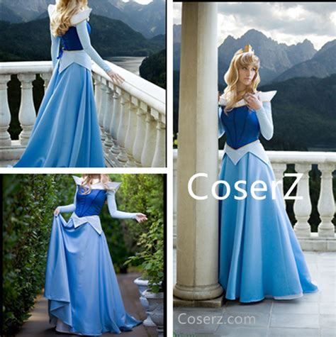 Aurora Dress, Aurora Blue Dress Costume Custom Made – Coserz