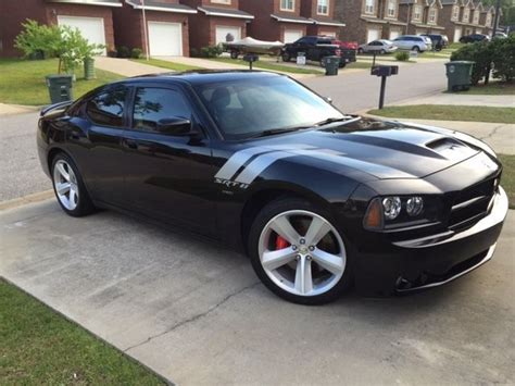 2010 Charger SRT8, Black, Excellent Condition, Custom Graphics.