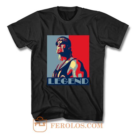 Hulk Hogan Wrestling Legend T Shirt | FEROLOS.COM