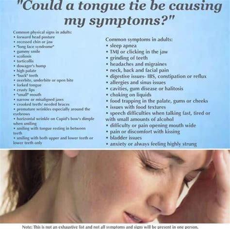 Symptoms of tongue tie in adults | Tongue tie, Myofunctional therapy, Human body organs