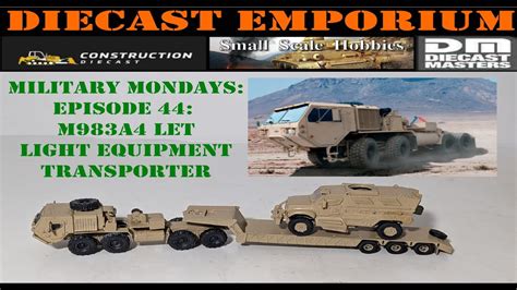 Military Mondays: Episode 44: M983A4 LET Tractor - 1:87 HO Scale Resin Model by Trident ...