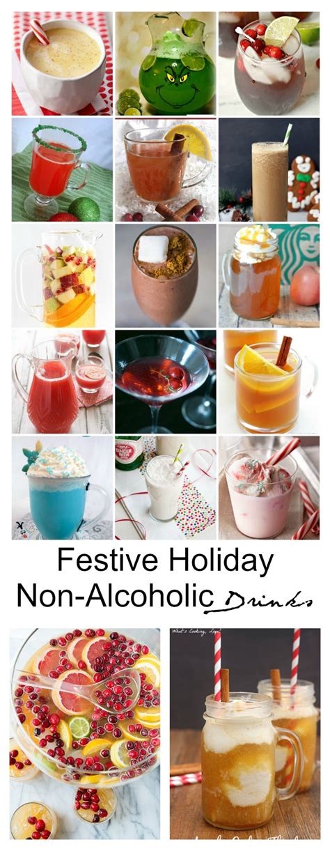 Festive Non-Alcoholic Holiday Drinks - The Idea Room