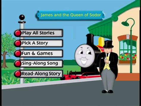 James and the Queen of Sodor DVD Menu by MaksKochanowicz123 on DeviantArt