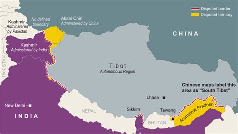 Map India China Border – Get Map Update