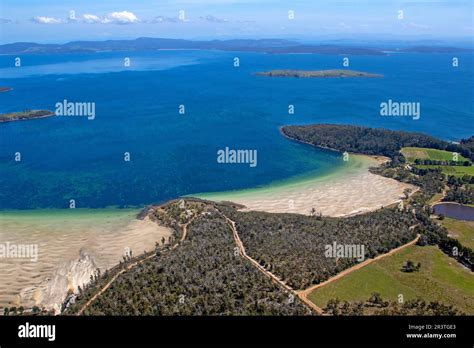 Beaches and coastline on Tasmania's Forestier Peninsula Stock Photo - Alamy