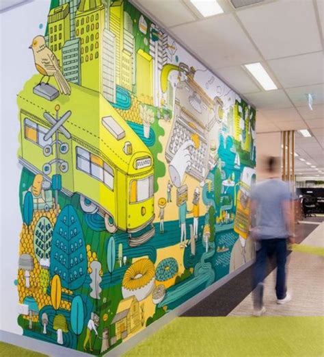 17 Corporate and Office Wall Mural Design Ideas - The Canvas Press Blog | Wall graphics design ...