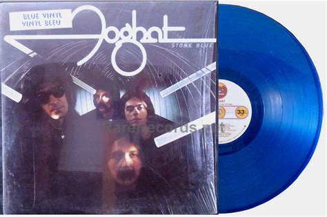 Foghat - Stone Blue limited edition blue vinyl Canada LP | - Rare Records - Rare Rock, Jazz and ...