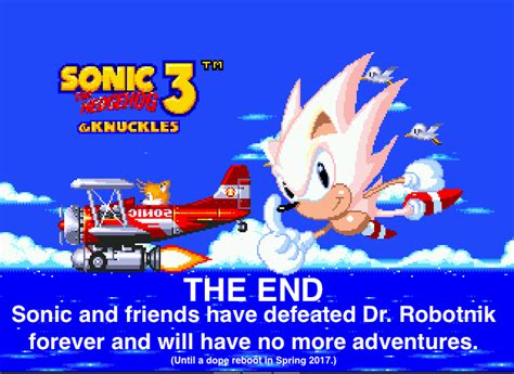 Rewrite the ending to a Sonic Game - Games - Sonic Stadium