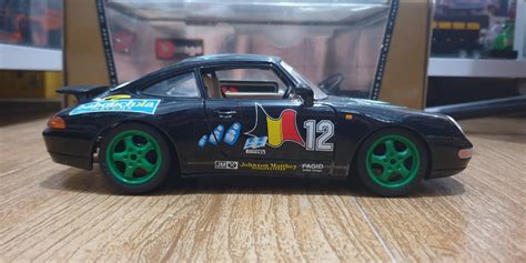 Burago Diecast Porsche 911 Carrera (Black), Hobbies & Toys, Toys ...