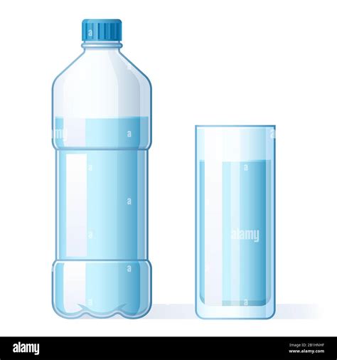 Empty Water Bottle Cartoon