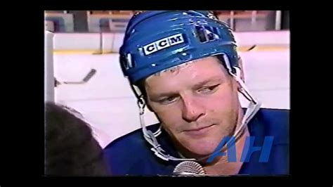 NHL Oct. ?, 1986 Chris Nilan interview Montreal Canadiens - YouTube