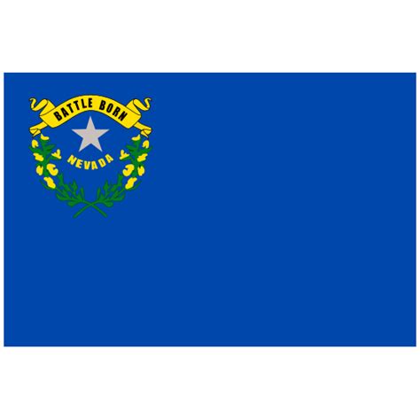 Order Your Nevada Nv State Flag Sticker Today - Free Shipping!