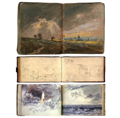 william turner sketchbooks | Beautiful Notebook Pages | Pinterest ...