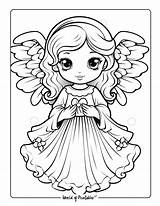 Angel Coloring Pages  World Of Printables sketch template