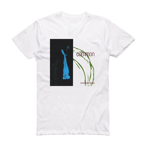 Common Resurrection Album Cover T-Shirt White – ALBUM COVER T-SHIRTS