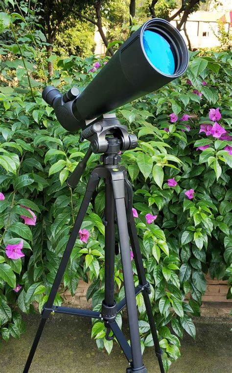 Aluminium Birding Hunting Spotting Scope Tripod Heavy Duty Camera Mount