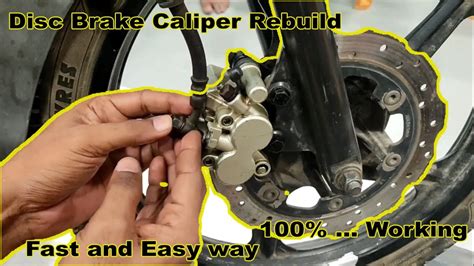 How to rebuild brake Caliper Assembly | #diy #bikelover - YouTube