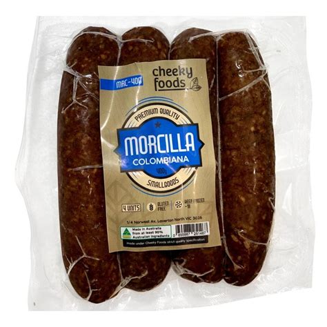 Morcilla / Black Pudding Sausage Pack of 4 (400g) – LatinMate