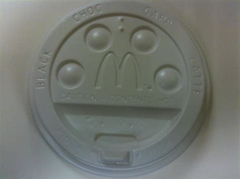 McDonalds cup lid | Ged Carroll | Flickr