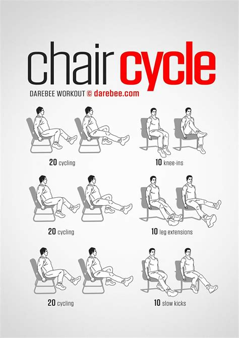 Pin by RUSHI WAGHMARE on Office Workouts(NO Equipments) | Workout at work, Chair exercises ...