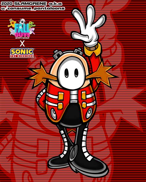 Fall Guys X Sonic The Hedgehog costume idea - Dr. Eggman : r/FallGuysGame