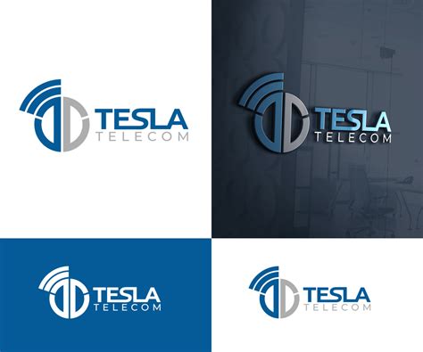 Professional, Elegant, Telecommunications Logo Design for Tesla Telecom ...