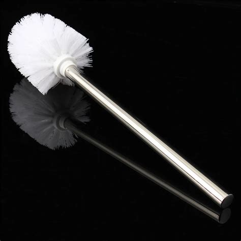 Useful Stainless Steel WC Bathroom Cleaning Toilet Brush Head Holder Toilet Brush Head Holders ...