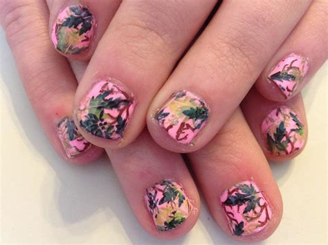 I love this pink camo nails! | Camo nails, Pink camo nails, Thanksgiving nails