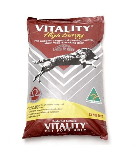 Vitality High Energy Lamb & Beef Dog Dry Food - Pet Warehouse | Philippines