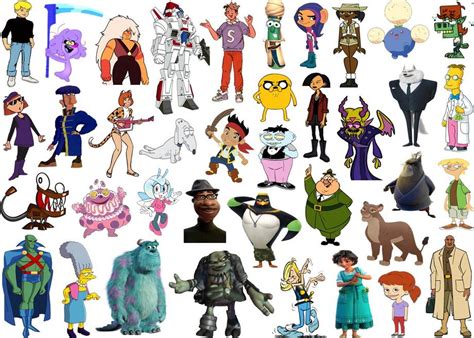 Click the 'J' Cartoon Characters IV Quiz - By ddd62291