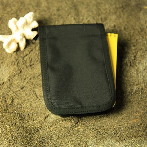 Rite in the Rain - POCKET NOTEBOOK COVER fits 4" x 6" notebook Black CORDURA® fabric 5" x 7 1/4"