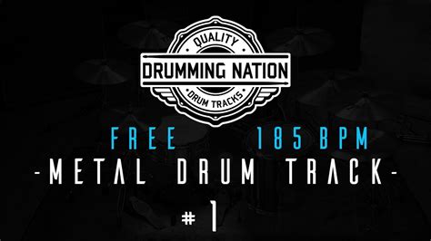 Free Metal Drum Track #1 - Drums Only [HQ] - Mixed & Mastered - YouTube