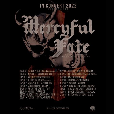 Mercyful Fate Tour dates 2022 - Hank Shermann | Official Website