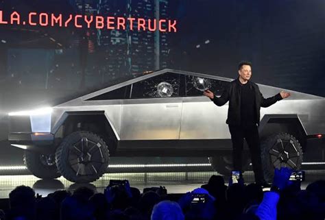 Elon Musk unveils ‘bulletproof’ Cybertruck at Tesla event, fails test